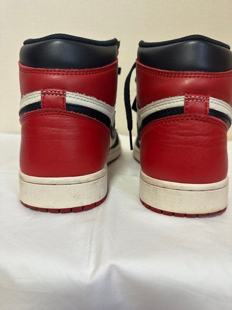 AJ1 BRED TOE ブレッドトゥ　26.5センチ　美品