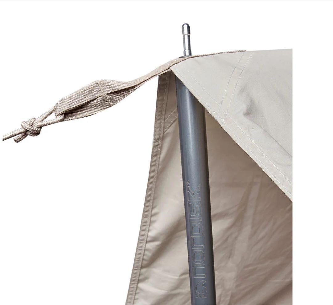 Nordisk Kari20 タープ 新品未使用 最新モデル ポール2本付き