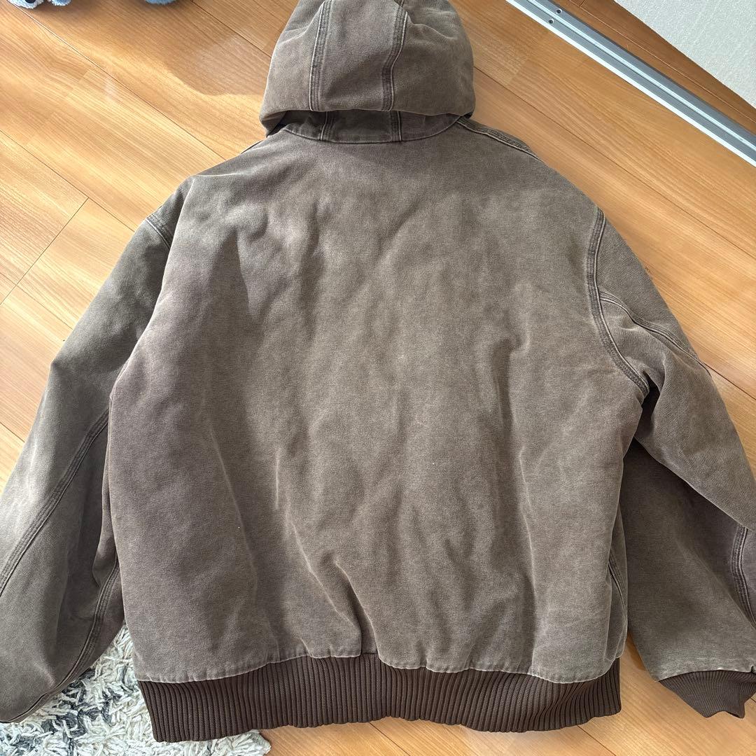 Carhartt アクティブジャケット　XL ブラウン　メキシコ製