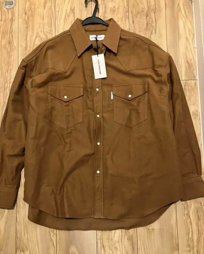トップス cootie MOLESKIN WESTERN L/S SHIRT