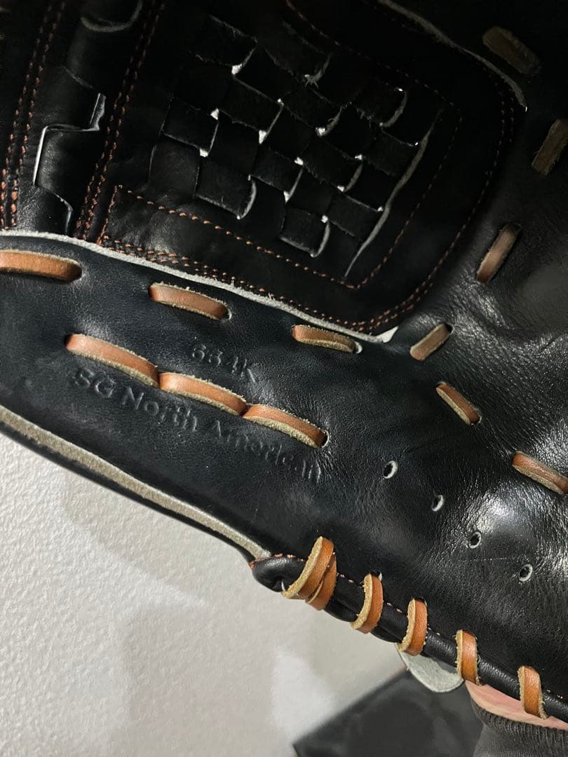 山本グラブスタジオ　硬式内野手用グローブ　664K型　レザリオ付き