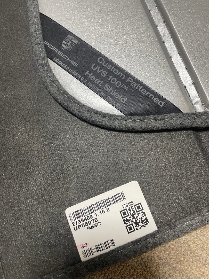 【最終価格 美品】純正Porsche サンシェード シルバー