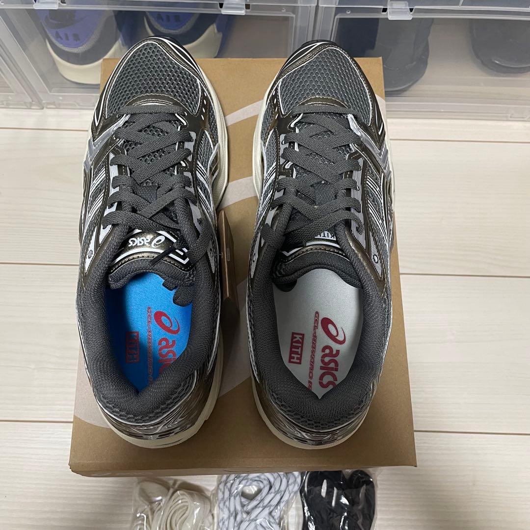 靴 KITH ASICS GEL-KAYANO 14 28CM CHICAGO