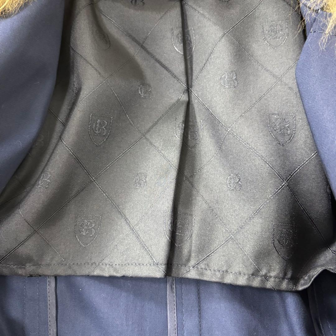 BLUE LABEL CRESTBRIDGE 裏地総柄 トレンチコート 38 M