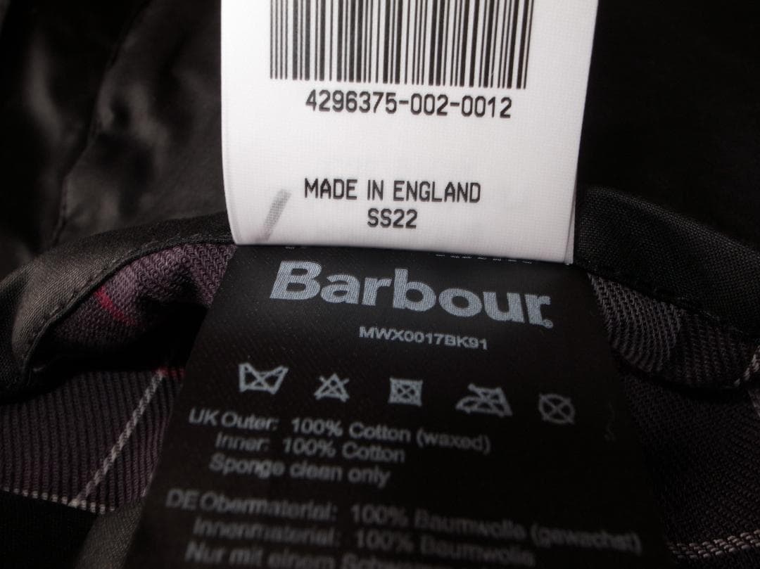 BARBOUR BEAUFORT jacket ビューフォート black 36