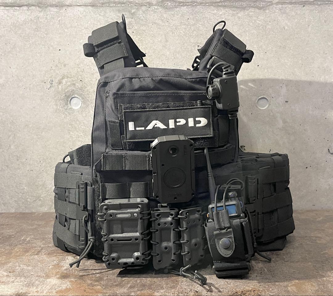 LAPD SWAT風　プレキャリ　LE装備　プレートキャリア