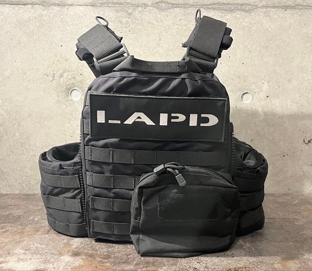 LAPD SWAT風　プレキャリ　LE装備　プレートキャリア