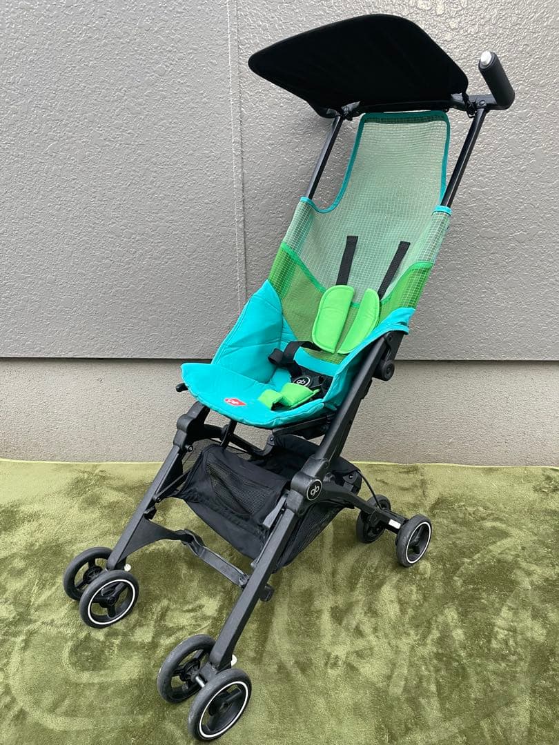 gb ベビーカー ポキット エア オールテレイン 美品