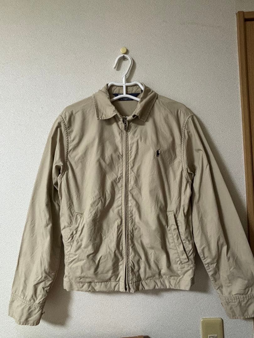 90s ポロ ラルフローレン スイングトップ ブルゾン M 三角タグ