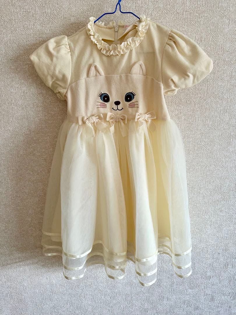 シャーリーテンプル　ねこチュールワンピース