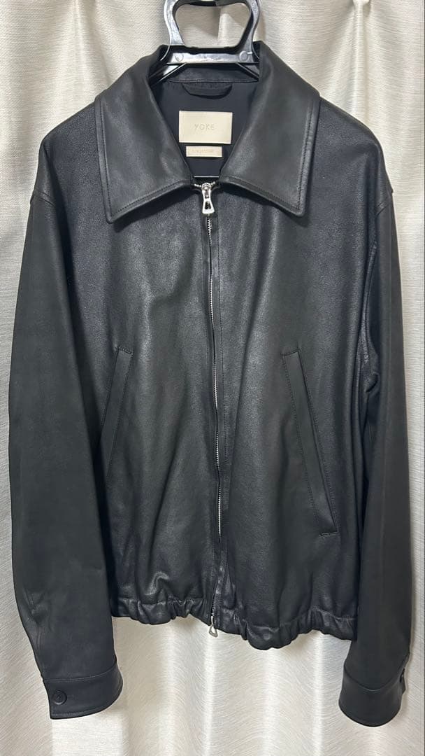yoke leather jacket レザージャケット