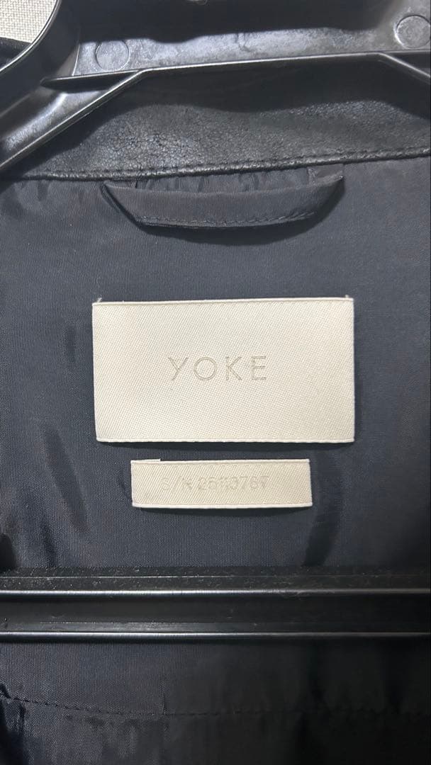 yoke leather jacket レザージャケット