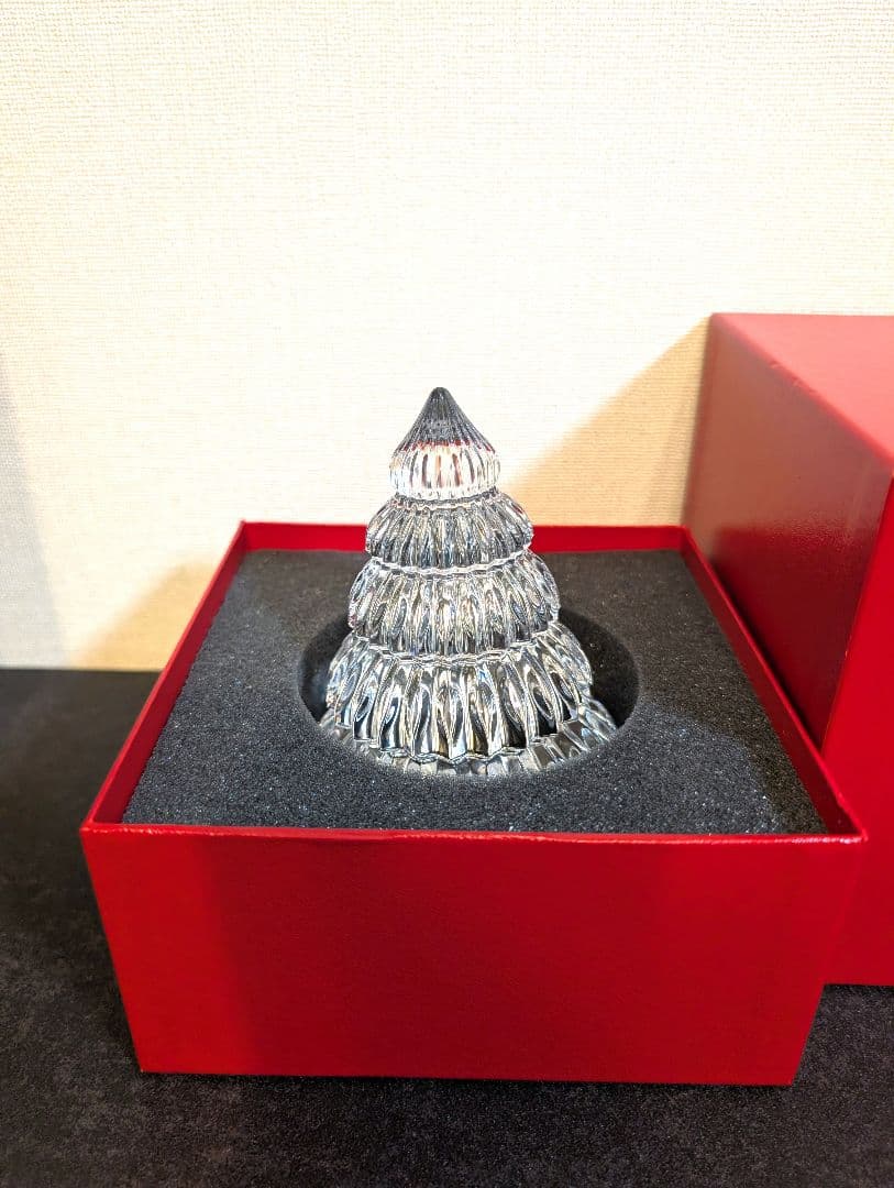 【新品未使用品】バカラ　クリスマスツリー エンチャンティング
