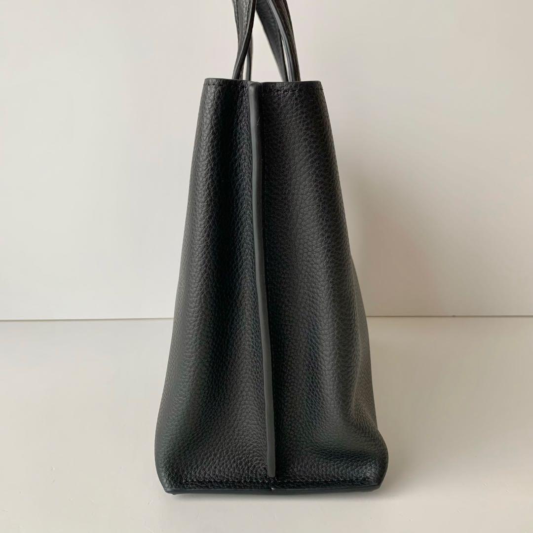 【COACH】コーチ　ウィロウ　トート　24 ブラック　黒　新品　トートバッグ