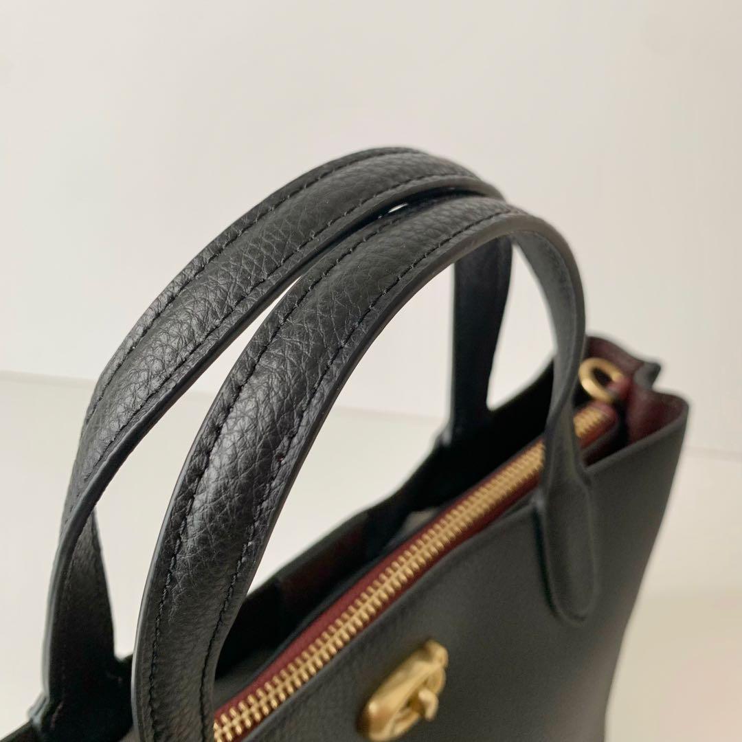 【COACH】コーチ　ウィロウ　トート　24 ブラック　黒　新品　トートバッグ
