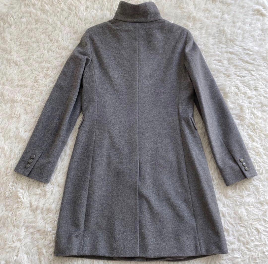 美品　38サイズ　MaxMara Studio コート ロング丈　3Way 灰色