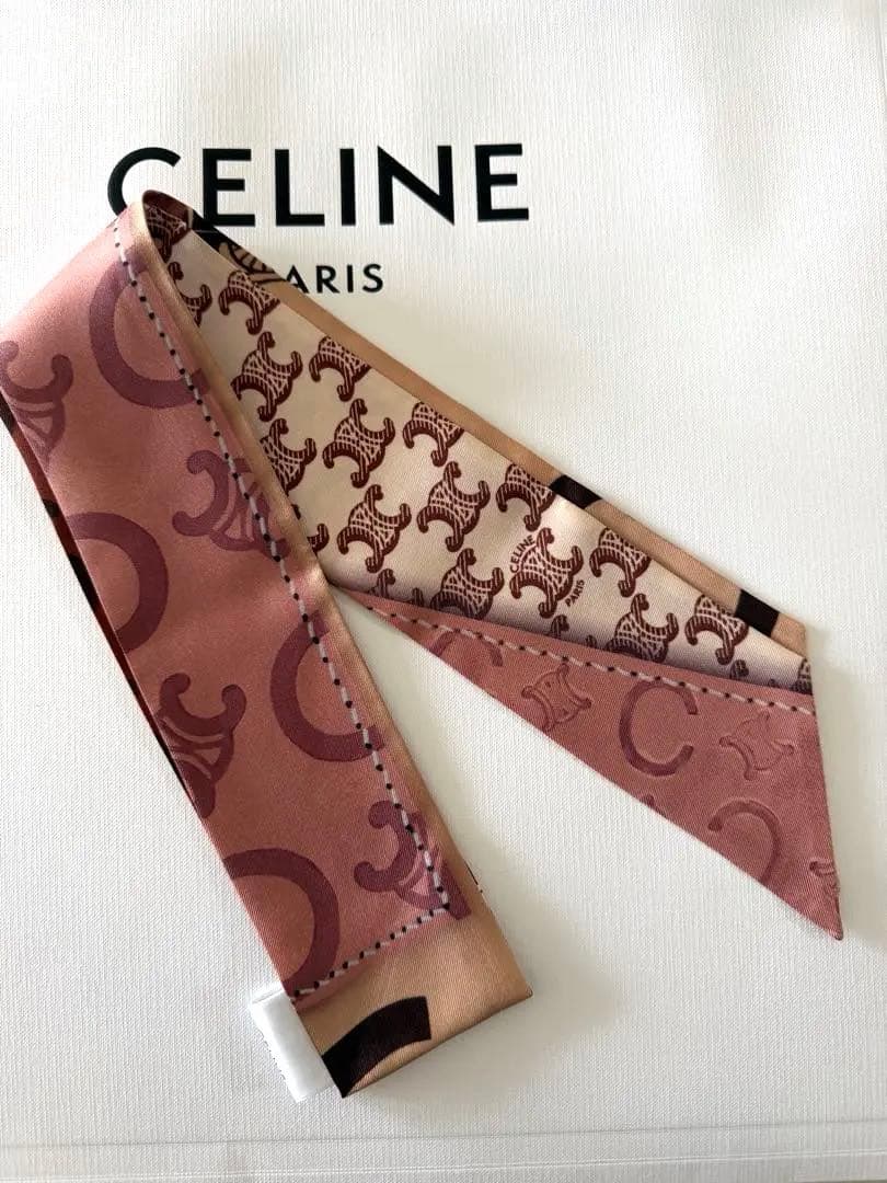 専用　CELINE⭐︎シルクツイル LAVALLIERE ラヴァリエール スカーフ
