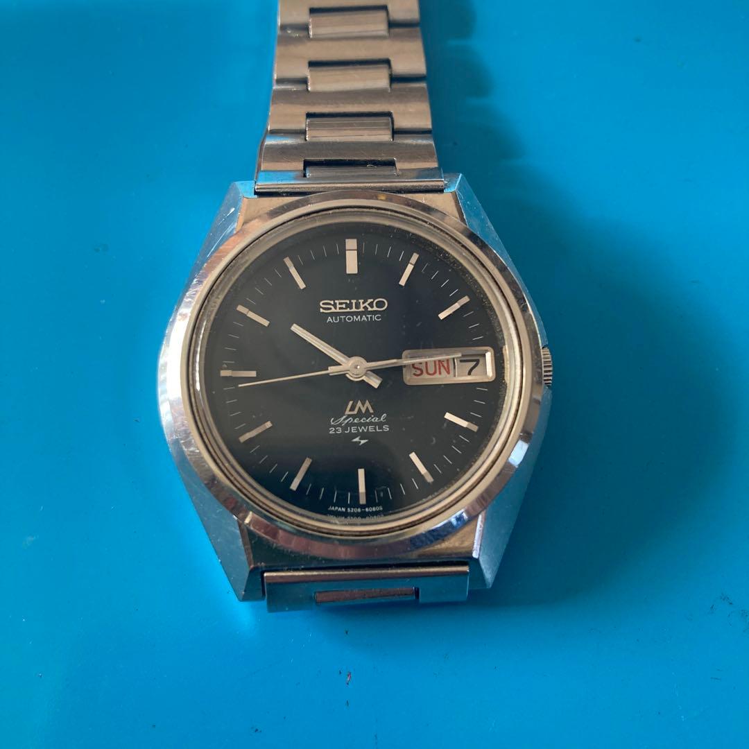 マ*ル様 SEIKO LM ロードマチック スペシャル23石 5206-6080