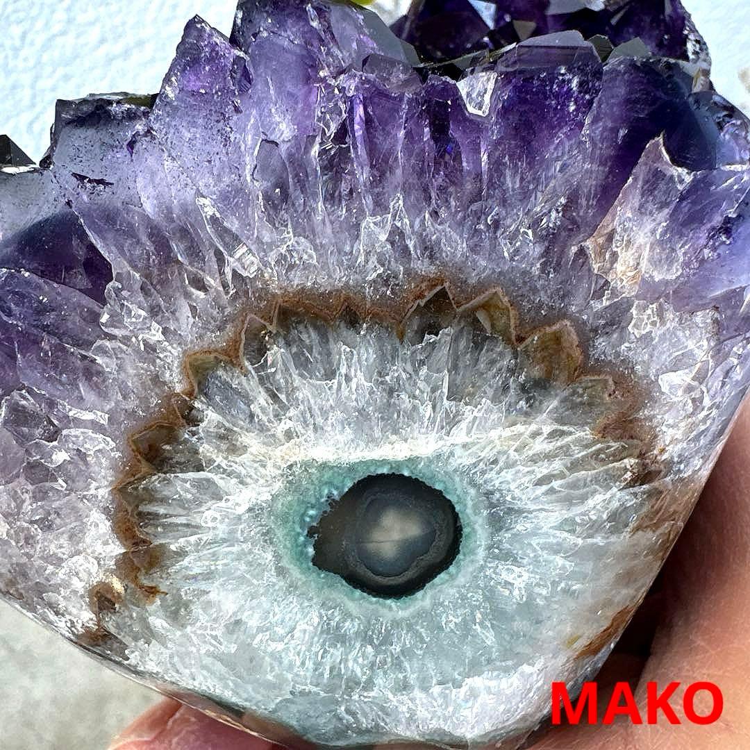 M1885☆アメジストクラスター882g☆ウルグアイ産☆天然石☆N60104-B