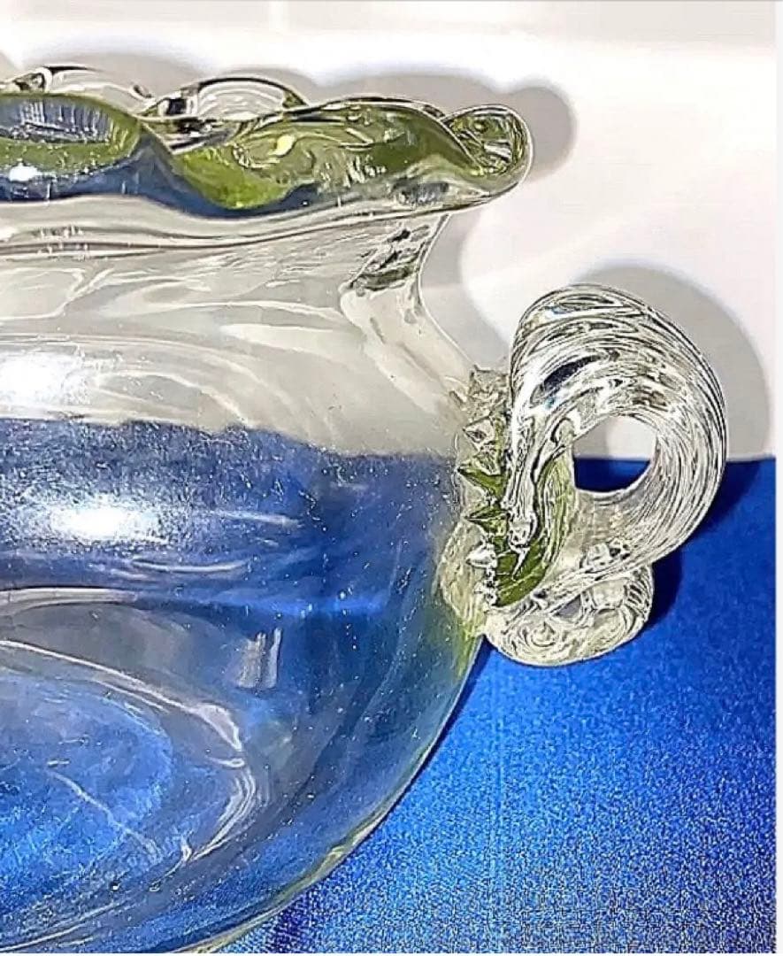 吹きガラス　特大❣️アイスバケット