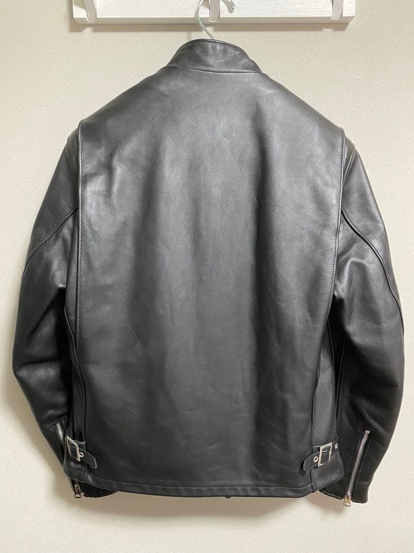 Schott レザー シングルライダースジャケット　サイズ40 64109
