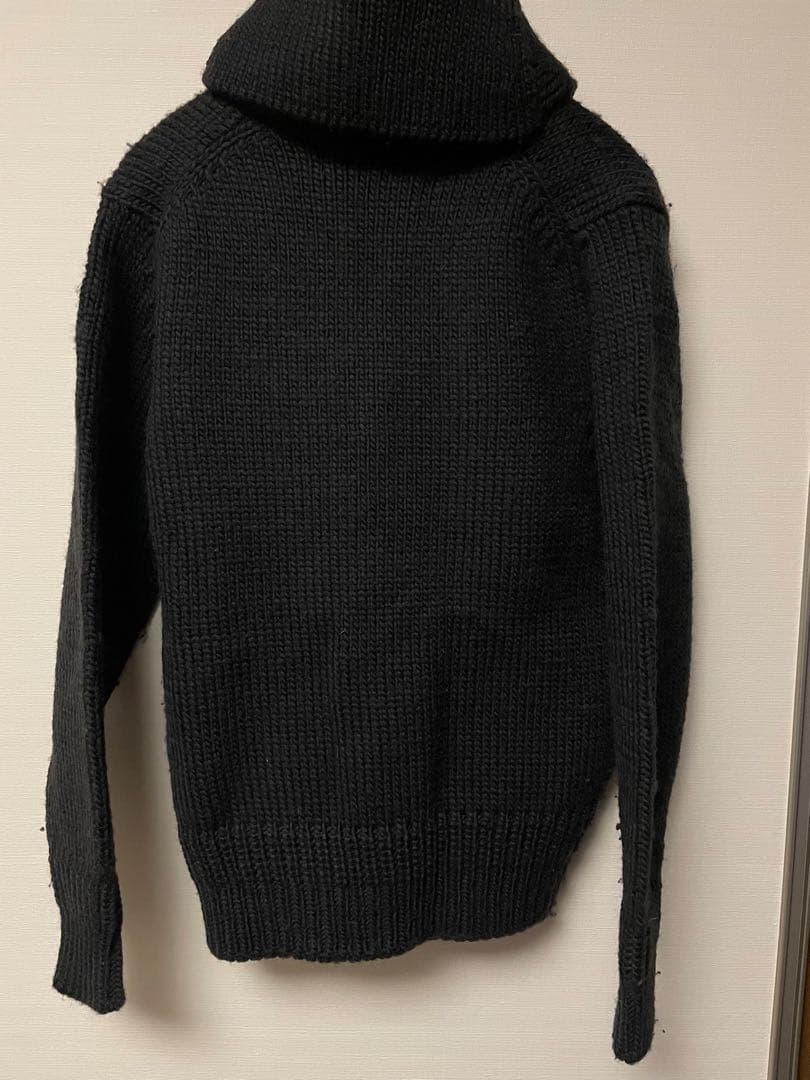 whiteline ローゲージニットカーディガン　カウチン ウール　ジャケット