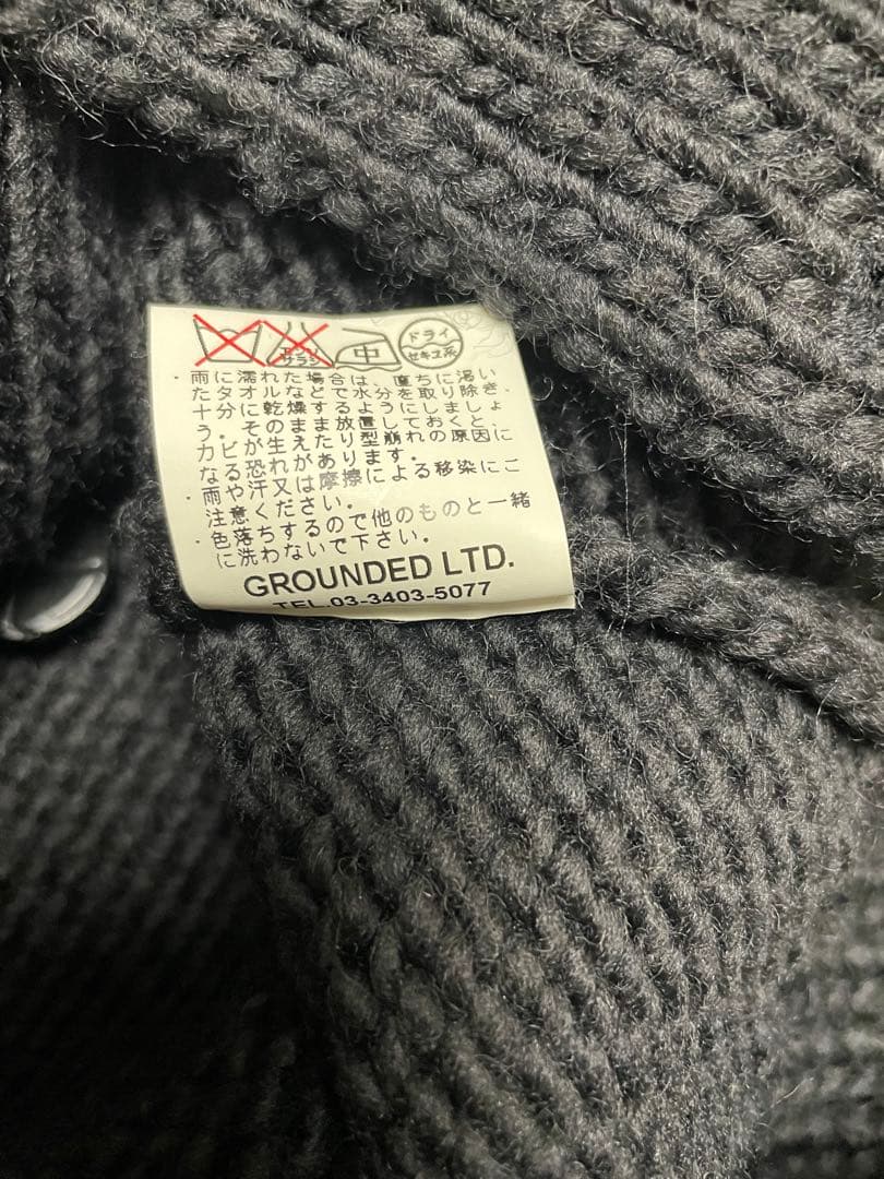 whiteline ローゲージニットカーディガン　カウチン ウール　ジャケット