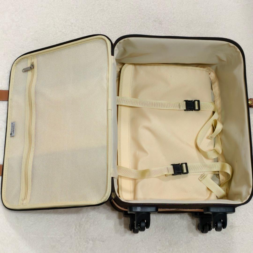 【美品】ProtecA プロテカ 機内持ち込み可 キャリーケース ブラウン