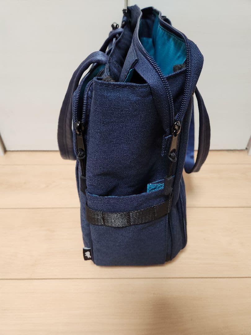 収納 アレンジ ボックス トートバッグ ネイビー KABAG ADDRESS