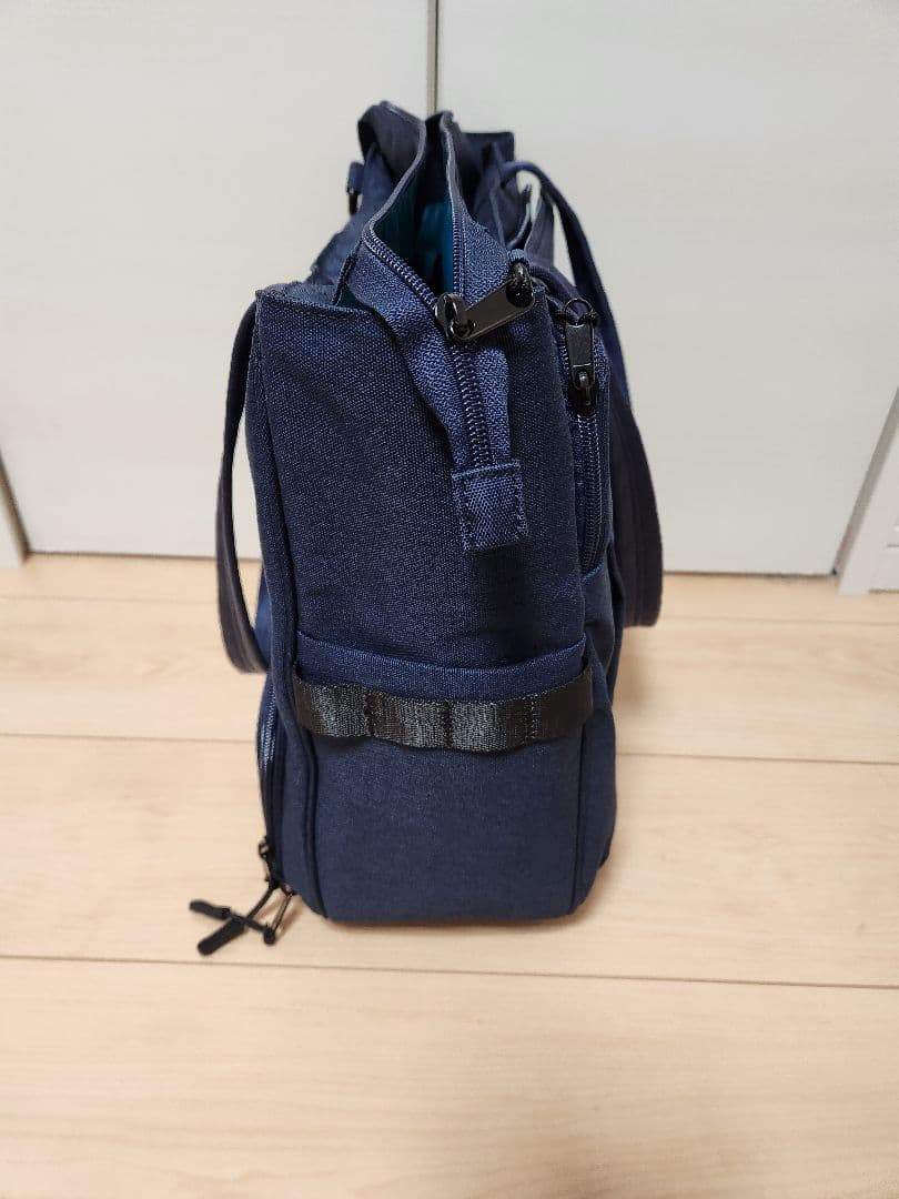収納 アレンジ ボックス トートバッグ ネイビー KABAG ADDRESS