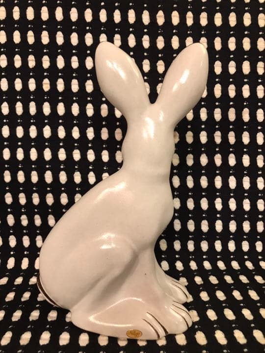 Nittsjo/ニットショー スウェーデン 野うさぎの親子 フィギュアリン