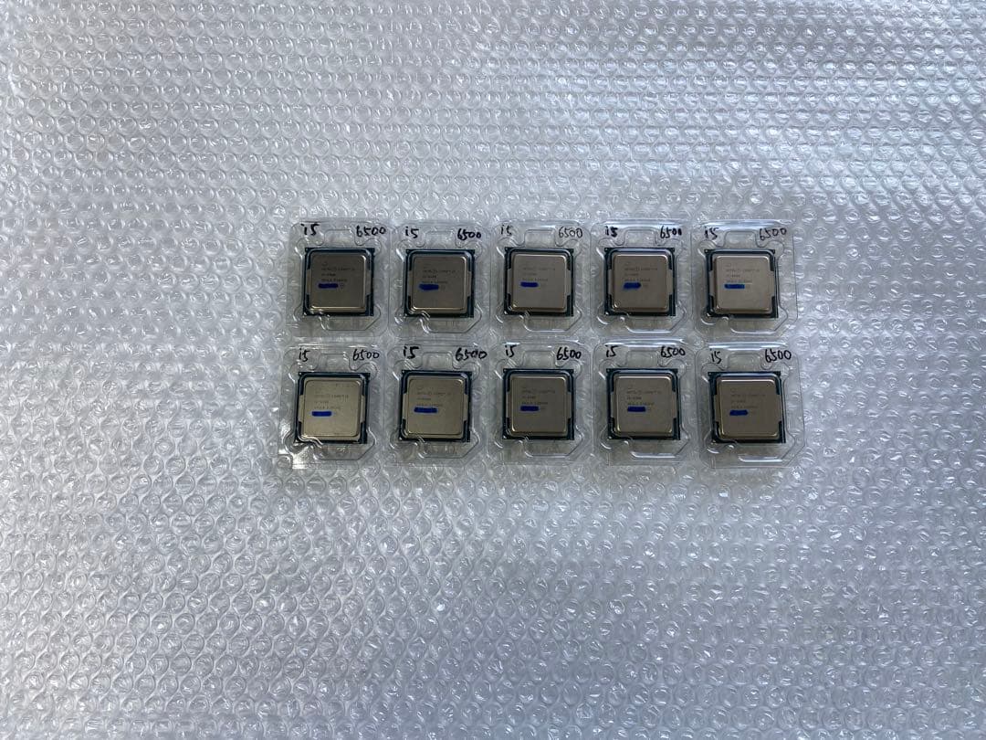 CPU INTEL CORE i5-6500 SR2L6 10枚 ジャンク
