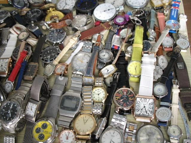 ジャンク時計 まとめ売り１５０個以上 まとめ売り