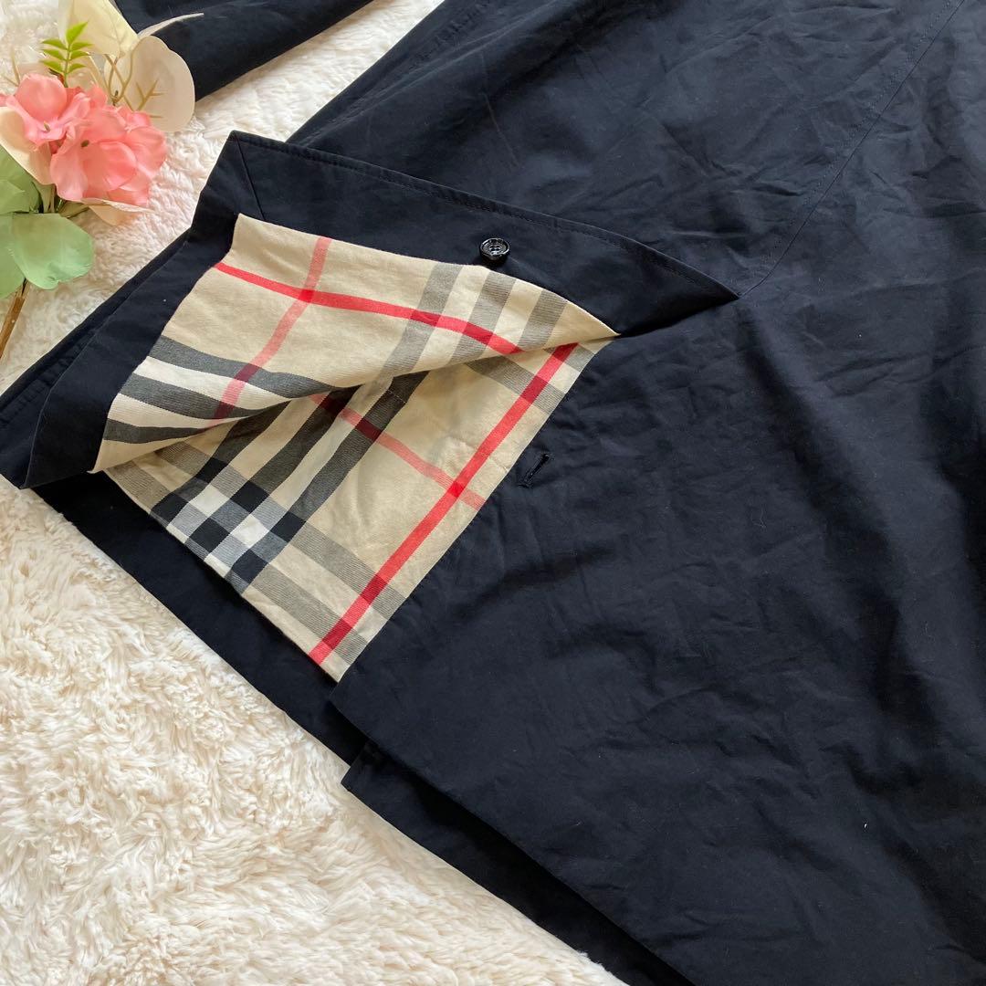 Aya 様♪BURBERRY /バーバリー　ステンカラーコート　ネイビー