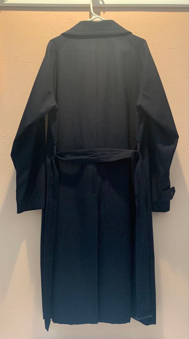 UNITED ARROWS ダークネイビー トレンチコート ロングコート