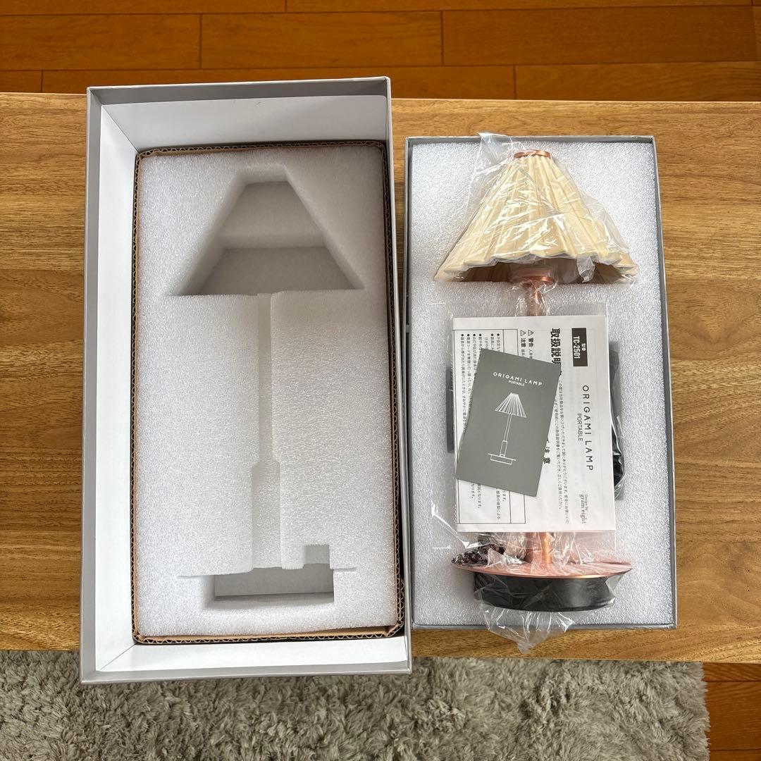 ORIGAMI LAMP PORTABLE（オリガミランプ ポータブル）