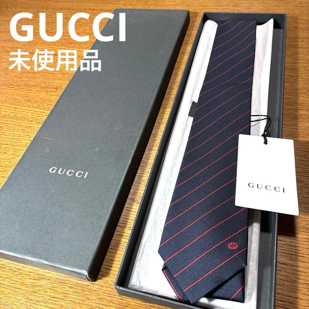 【未使用品】GUCCI グッチ ネクタイ 蜂bee