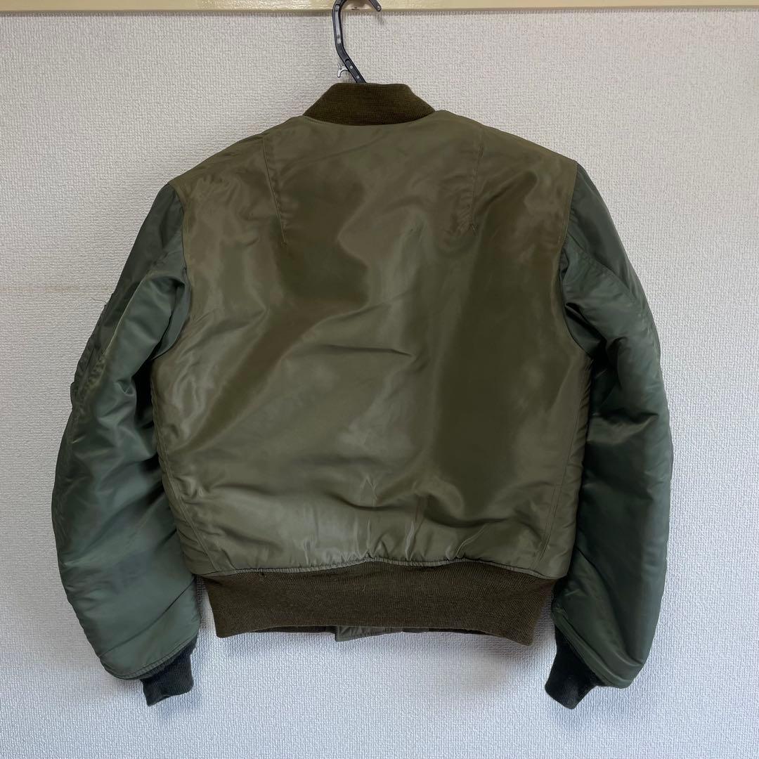 !最終値下げ!希少BUZZ RICKSON'SバイカラーバズリクソンズMA-1