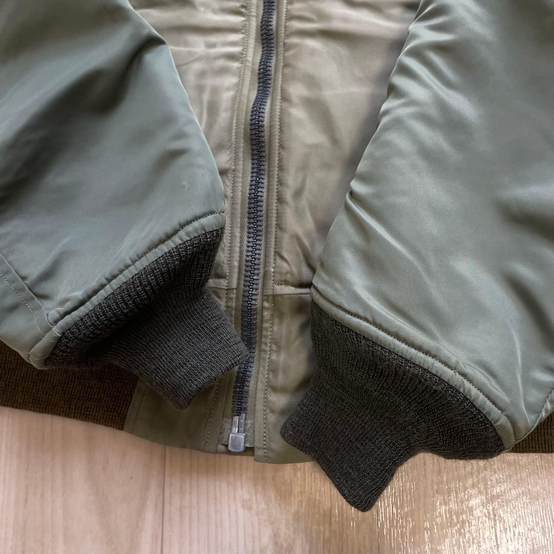 !最終値下げ!希少BUZZ RICKSON'SバイカラーバズリクソンズMA-1