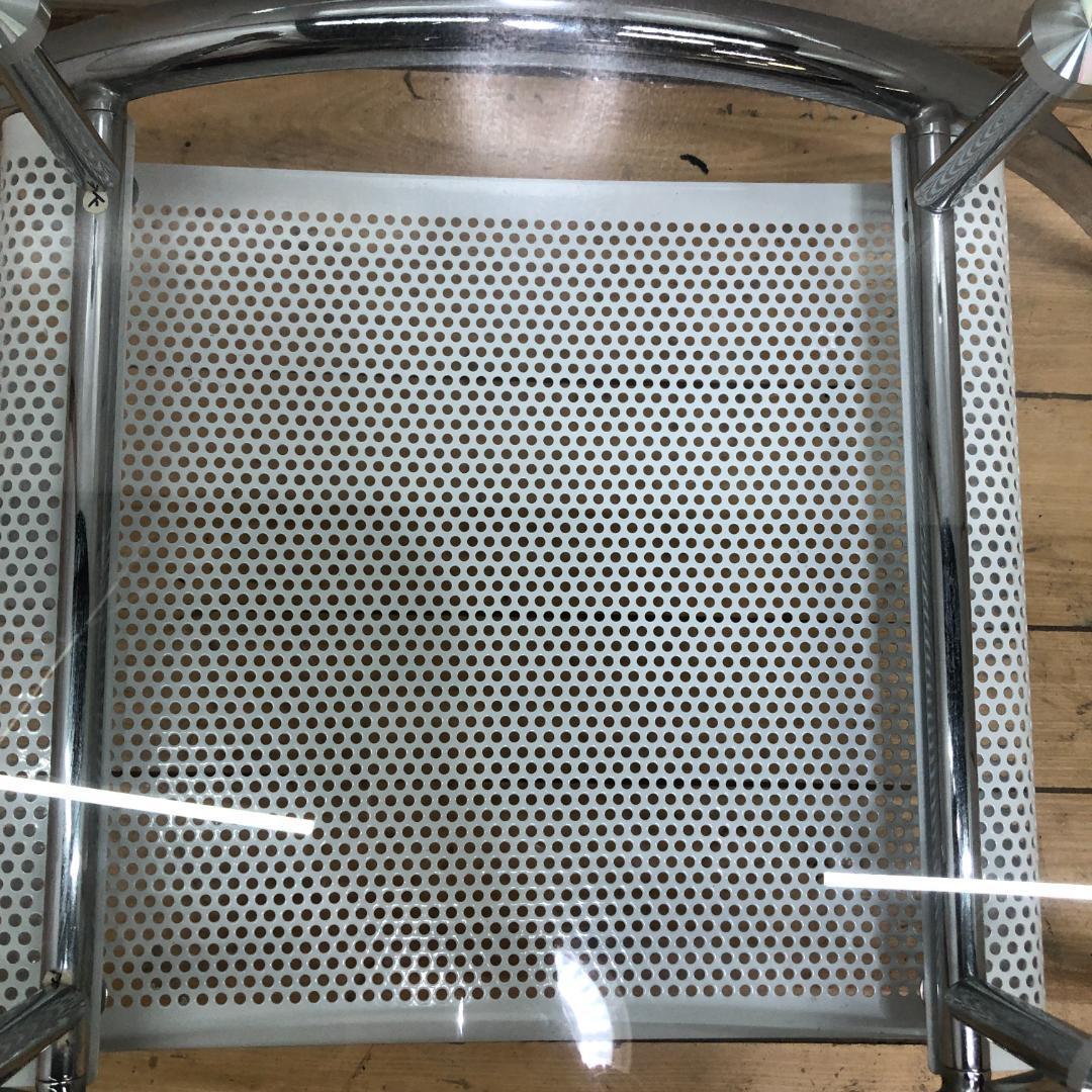 美品 送料無料 ガラス天 センターテーブル ローテーブル モダン250918