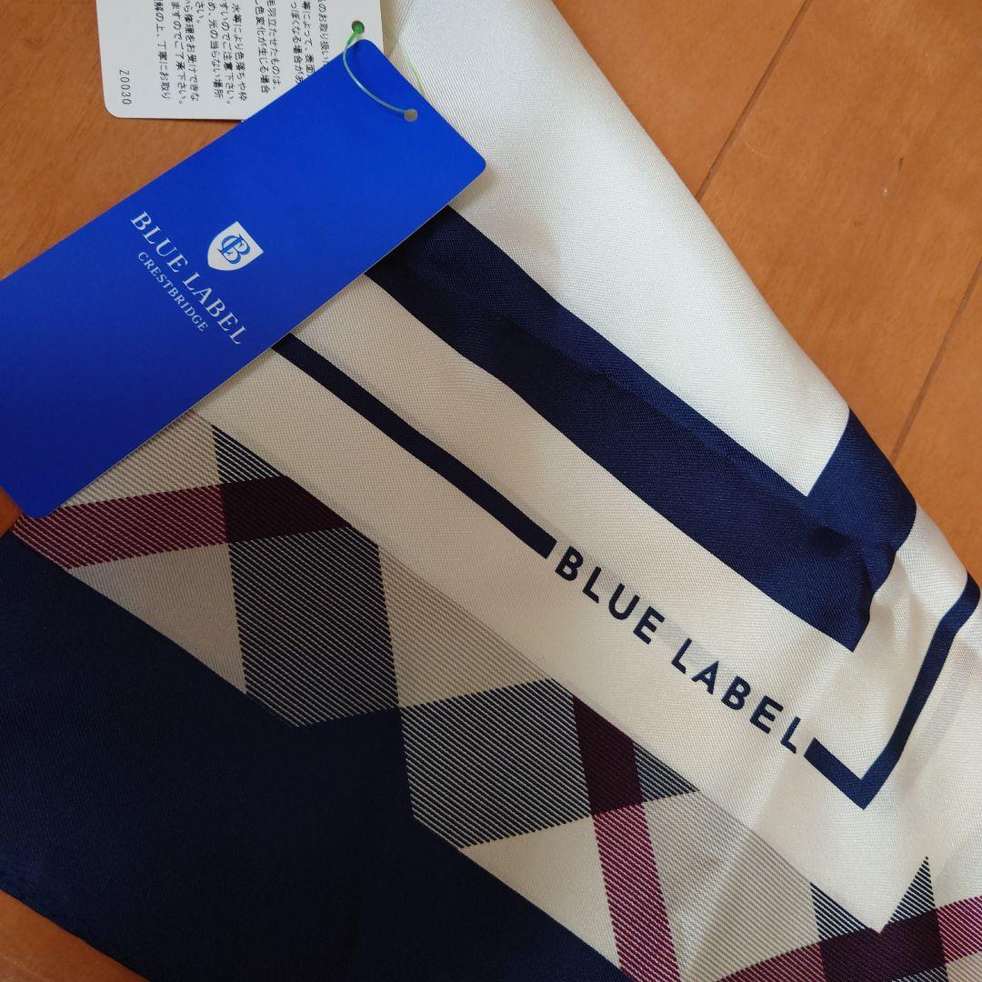 定価11000円 BLUE LABEL チェック柄スカーフ