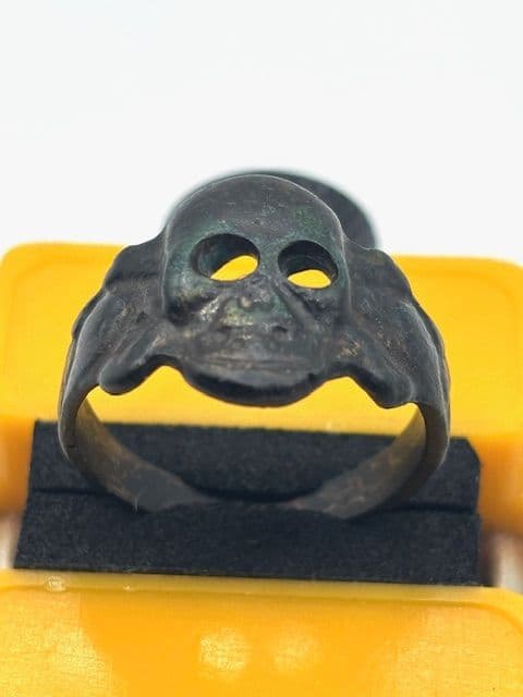 ま*読様 1939’s～★ドイツ国防軍陸軍★Skull Bone Ring★ ミ