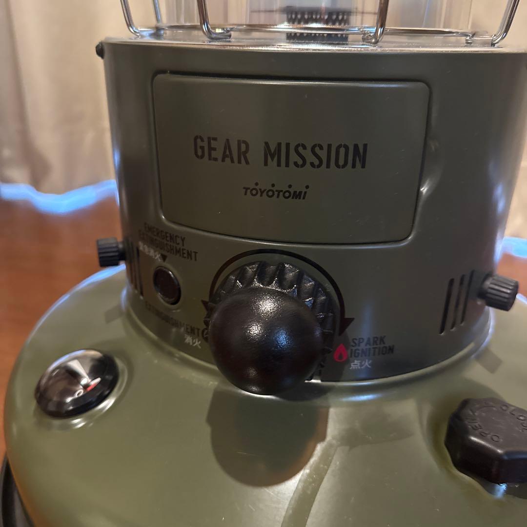【おまけ付】TOYOTOMI GEAR MISSION RR-GE25 オリーブ