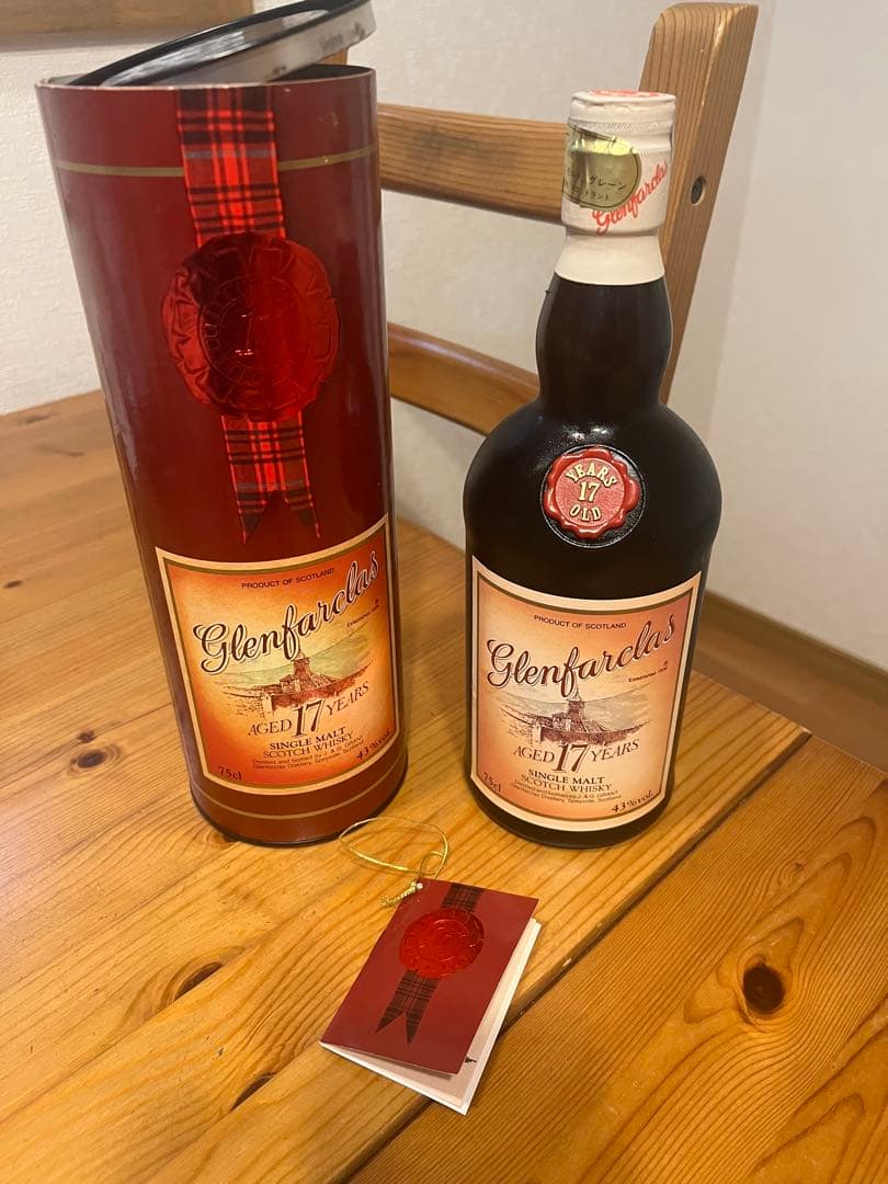 Glenfarclas グレンファークラス17年スコッチウイスキー旧ラベル　希少