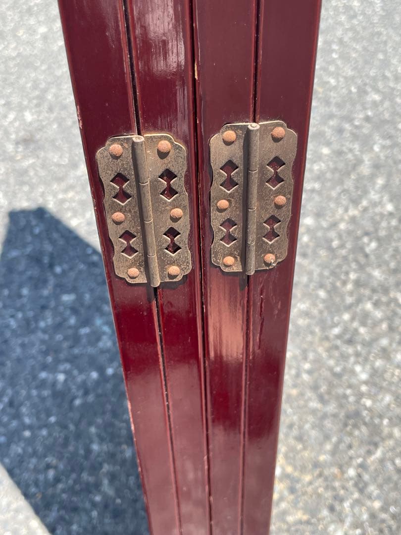 衝立　パーテーション　間仕切り　住まい　年代物　和風　家具　インテリア　和室