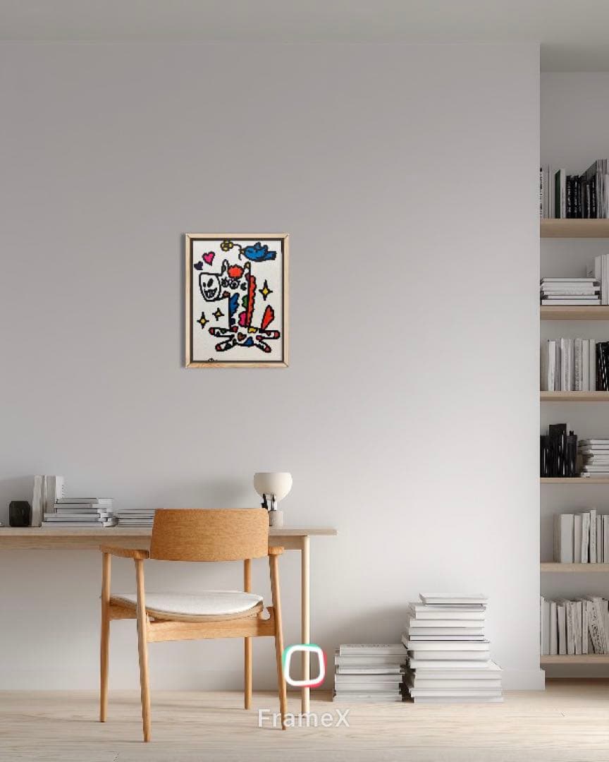 原画 『いつもご機嫌が良い馬』