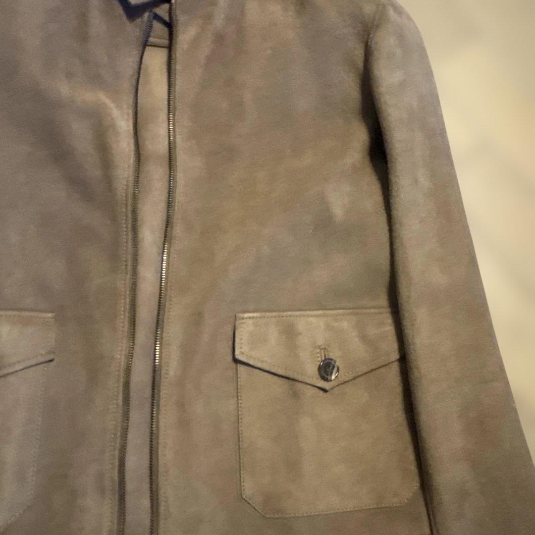 SAINT LAURENT PARIS サンローラン スエードボンバージャケット