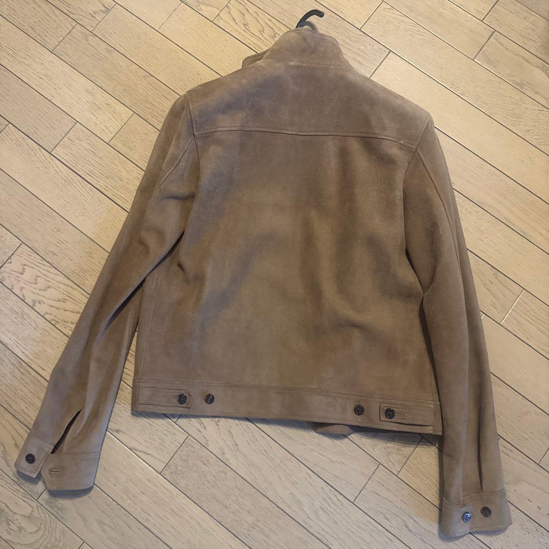 SAINT LAURENT PARIS サンローラン スエードボンバージャケット