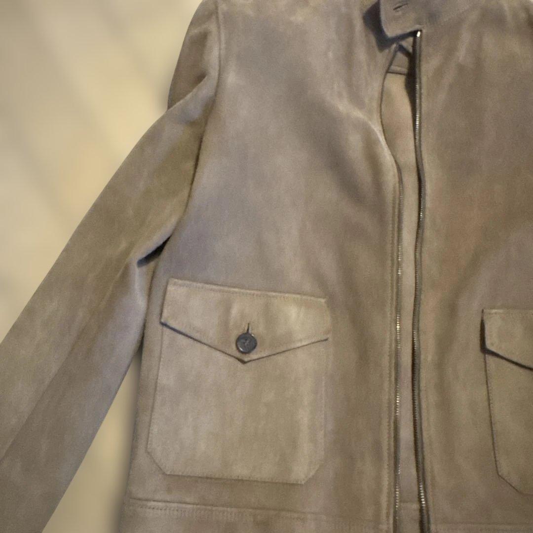 SAINT LAURENT PARIS サンローラン スエードボンバージャケット