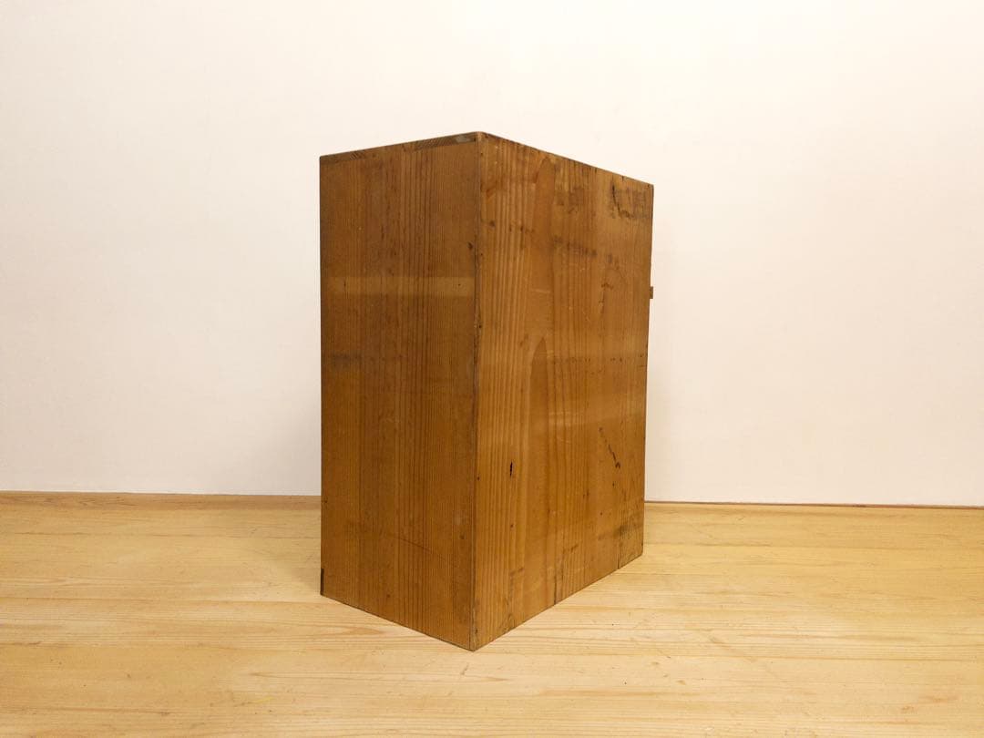 木製　収納棚　小ぶり　古道具　古家具　和家具　ビンテージ　アンティーク　レトロ